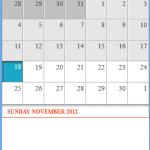 Firefox OS Calendar