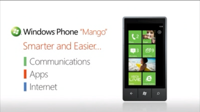 Windows Phone 7.5 (Mango) -- Smarter and Easier