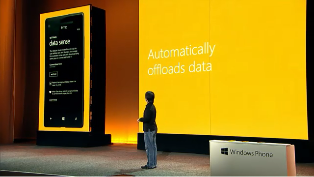 data sense Windows Phone 8