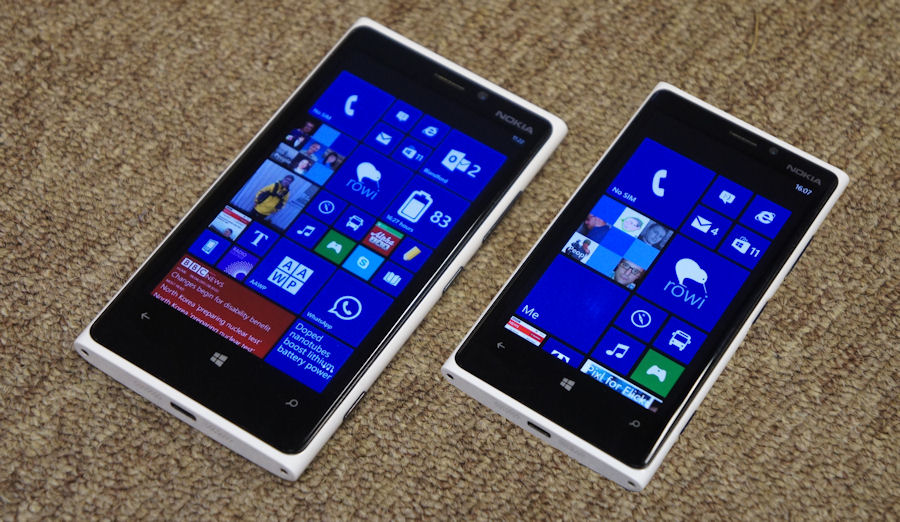 Windows Phone 8 3columns tile
