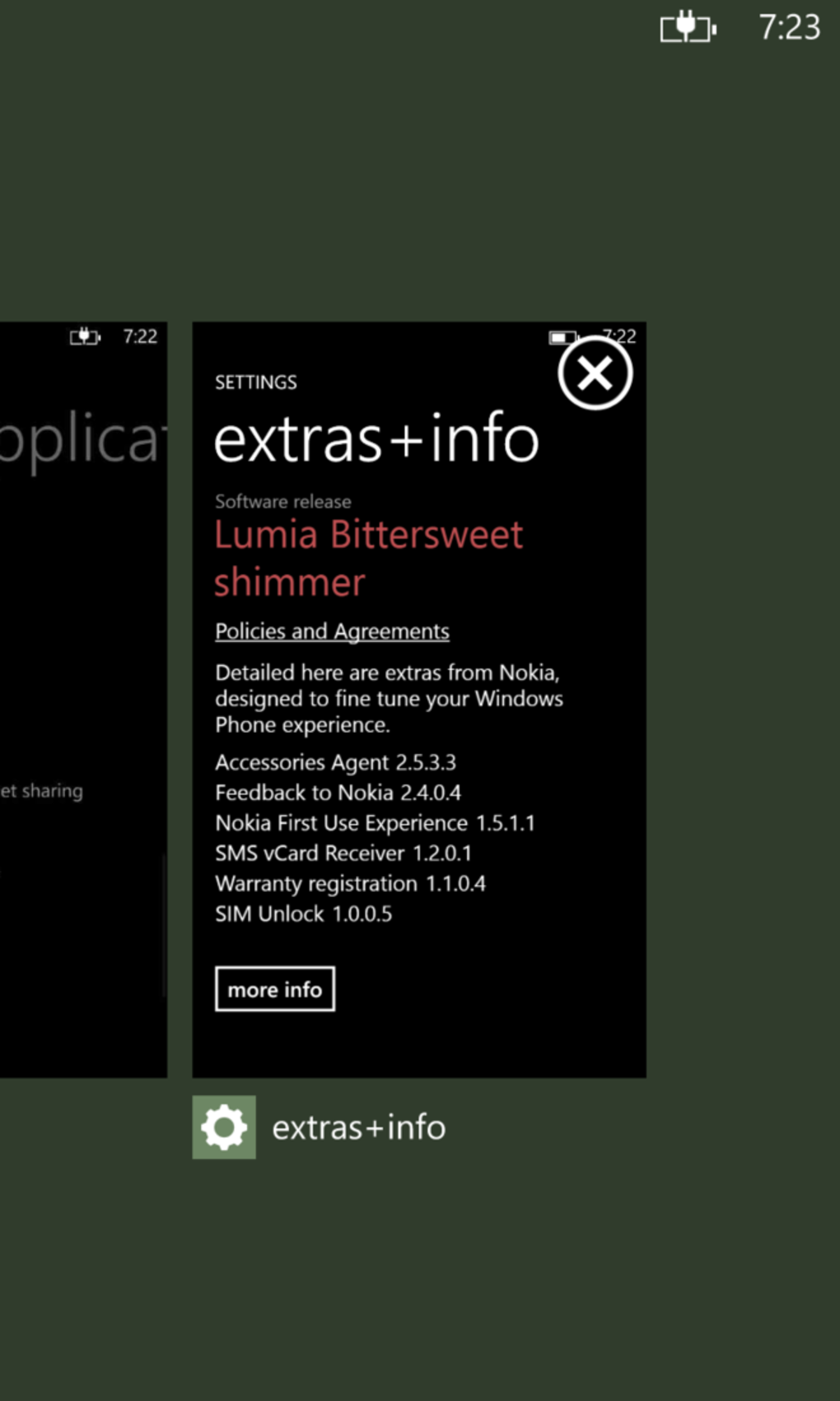 Windows Phone App switching with close button